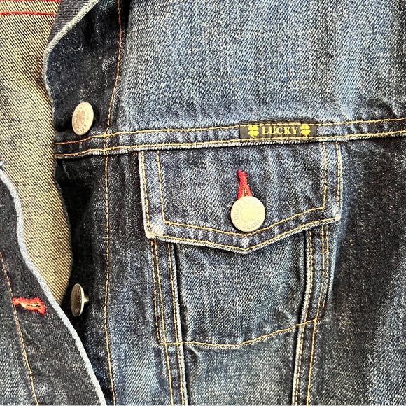 Vintage Lucky Brand Oversized Denim Jacket - Picture 4 of 4
